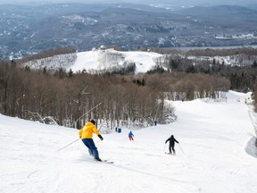 Mont-Tremblant is a four-season holiday destination with a ski resort that offers over 100 different runs.