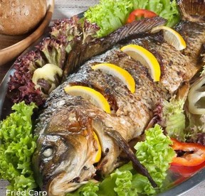 Fried carp. (supplied.Chefs Pencil)