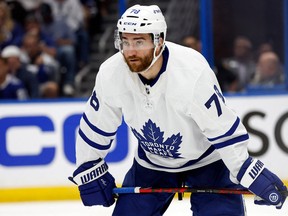 Toronto Maple Leafs defenceman TJ Brodie has not played since Nov. 11 due to an oblique injury.