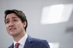 Canada's Prime Minister Justin Trudeau speaks during his visit to the Schulich School of Medicine and Dentistry in London, Ont.