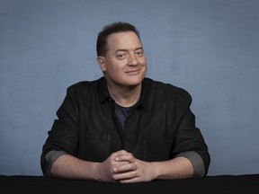 Brendan Fraser poses for a portrait in Los Angeles on Friday, Nov. 18, 2022, to promote his film "The Whale."