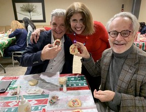 Dr. Sherif El Defrawy, left, Dr. Myrna Lichter, Dr. Allan Slomovic. -Rita DeMontis photo