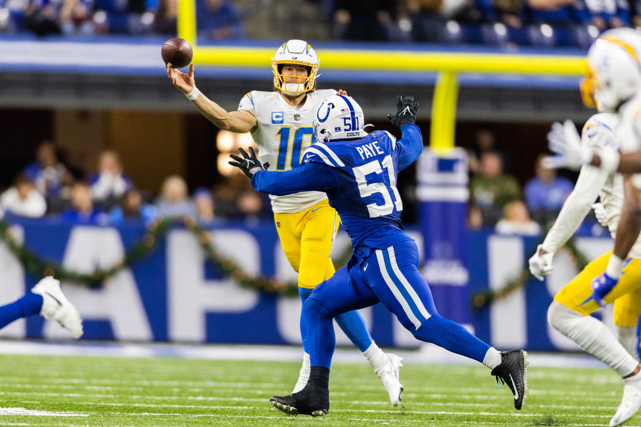 Chargers reach playoffs, beat Foles, overmatched Colts 20-3 - The