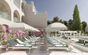 Capri, the jewel of southern Italy, will sparkle afresh with the Hotel La Palma back. Source: Hotel La Palma