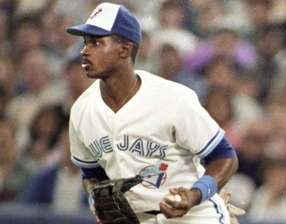 Fred Mcgriff Toronto Blue Jays Cooperstown Away Baseball 