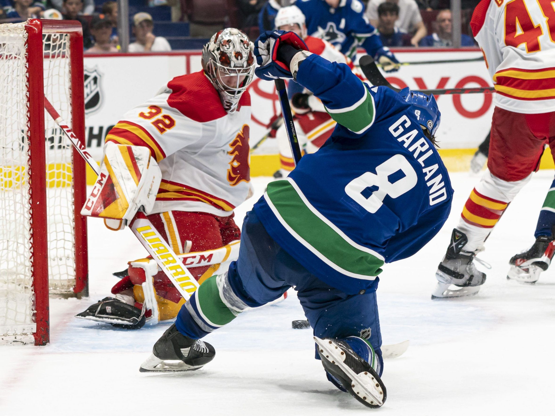 Scotiabank Saddledome - Preseason: Calgary Flames Vs. Vancouver Canucks