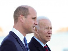 Prince William meets U.S. President Biden at Boston's waterfront