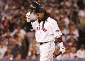 By his numbers alone, slugger Manny Ramirez should be a lock for Cooperstown. But the former Red Sox great was twice suspended for violating Major League Baseball’s drug policy. GETTY IMAGES FILE