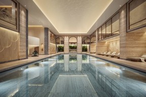 Singapore’s renowned Raffles will make a big splash in the British capital. Source: Grain London Ltd.