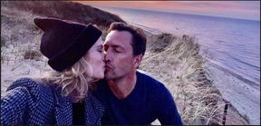 Amy Robach and Andrew Shue in happier times.