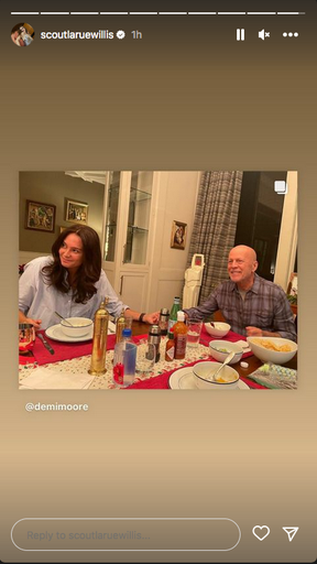 Emma Heming Willis and Bruce Willis.