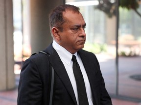 Ramesh "Sunny" Balwani, former president and chief operating officer (COO) of Theranos and ex-boyfriend of founder Elizabeth Holmes, arrives during jury deliberations at his federal trial for wire fraud and conspiracy to commit wire fraud in San Jose, California, U.S. June 28, 2022.
