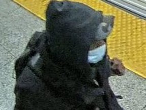 Toronto Police are looking for this man in connection to an alleged indecent act on the TTC.