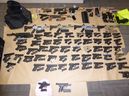 Toronto cops seized 62 guns during an eight-month probe. There were no hunting rifles in the mix. TORONTO POLICE SERVICE
