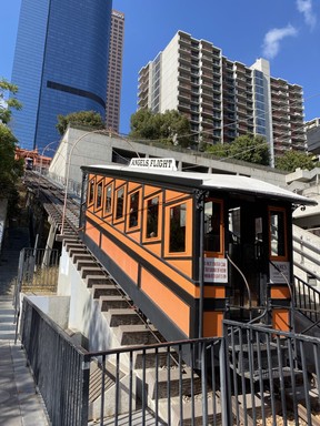 Angels Flight was built in 1901. CYNTHIA MCLEOD/TORONTO SUN