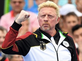 Boris Becker leads Germanys David Cup Team in Australia 2018 - Getty