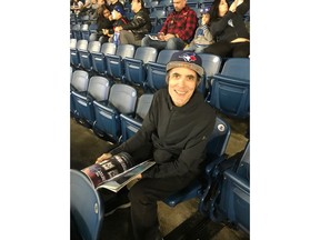 Joey White at a Toronto Blue Jays game in April 2018. MUST CREDIT: Photo courtesy of Yvonne White