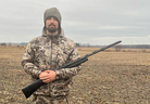 Montreal Canadiens goalie Carey Price poses with a hunting rifle in an image posted to Instagram on Dec. 3, 2022.