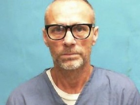 This undated photo released by the Florida Department of Corrections shows Michael Townson.