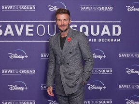 David Beckham - London - Disney+ Premiere Of Save Our Squad With David Beckham - November 1st 2022