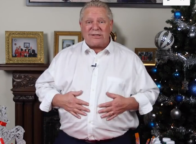 Doug Ford joked about Christmas cookies in the annual video

 | Daily News Byte