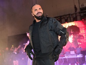 Drake at Forbes Arena Atlanta in October 2022.