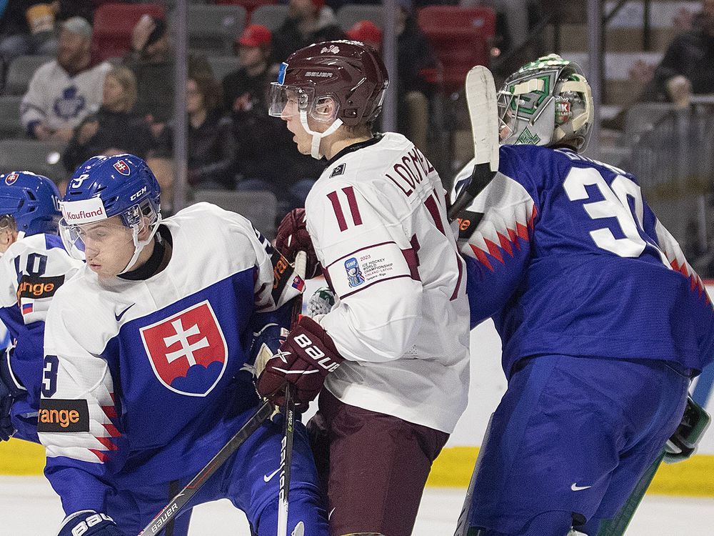 WORLD JUNIORS Adam Gajan stops 28 shots as Slovakia blanks Latvia