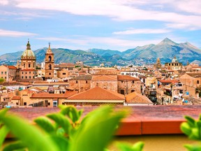 As the capital of Sicily, Palermo boasts the island's best art and busiest markets. view from Hotel Ambasciatore