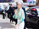 Jane Fonda is seen outside Raymond Hall in New York City, July 19, 2022.
