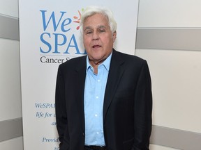 Jay Leno attends the WeSPARK Cancer Support Center benefit in this file photo.
