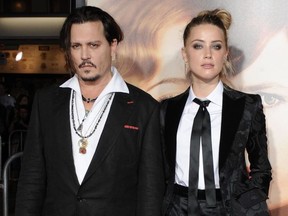 Johnny Depp and Amber Heard.