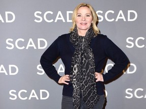 Kim Cattrall attends the SCAD aTVfest 2020 in Atlanta - Getty