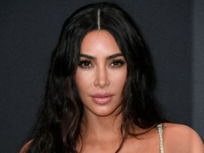 Kim Kardashian at the 2019 Peoples Choice Awards.