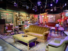 The infamous Central Perk couch can be sat on during the Warner Bros. Studio Tour. “It’s a near religious experience for some,” our guide Brad said. The couch actually originally came from the basement of the studio prop house. CYNTHIA MCLEOD/TORONTO SUN
