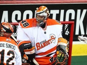 Buffalo Bandits goaltender Matt Vinc stopped 50 shots in a 11-8 win against the Toronto Rock. Al Charest/Postmedia