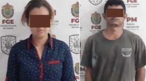 THE KILLERS? Gonzalo ‘N’ and Veronica ‘N’ are accused of femicide. FEDERAL POLICE