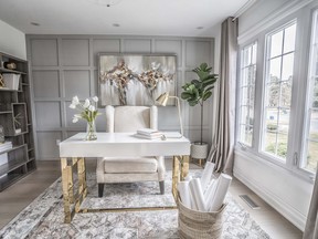 Embrace the grand millennial trend with wingback chairs. REDESIGN4MORE