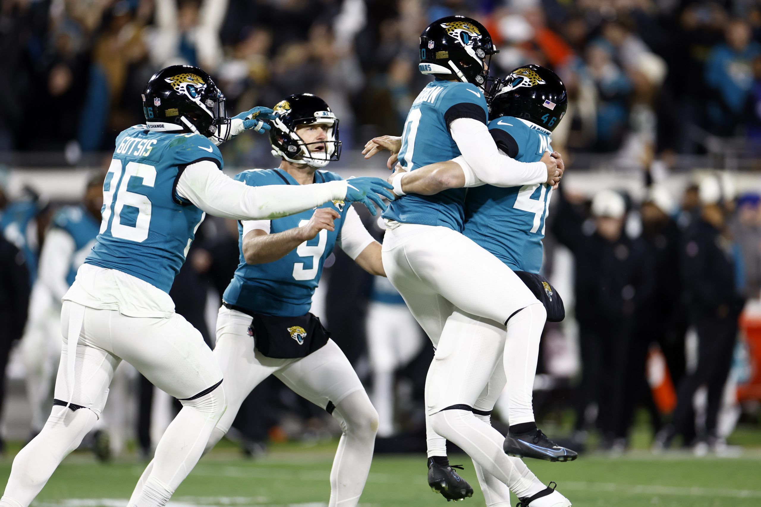 American Authors playing halftime during Jaguars/Charges game