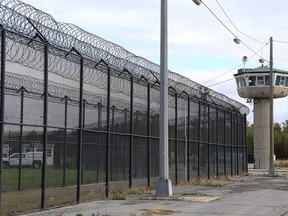 A view of maximum security Millhaven Institution west of Kingston on  October 27, 2020.