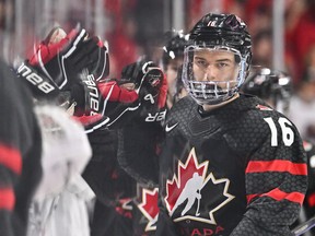 Connor Bedard led Team Canada to the gold-medal game against Czechia on Thursday night.