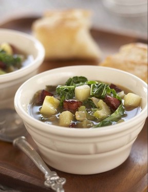 Cabbage, smoked sausage and apple soup – Produce Made Simple
