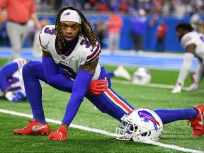 It was reported by the NFL Network on Monday that Buffalo Bills’ Damar Hamlin on was “up, doing physical therapy, walking and tolerating a regular diet.”