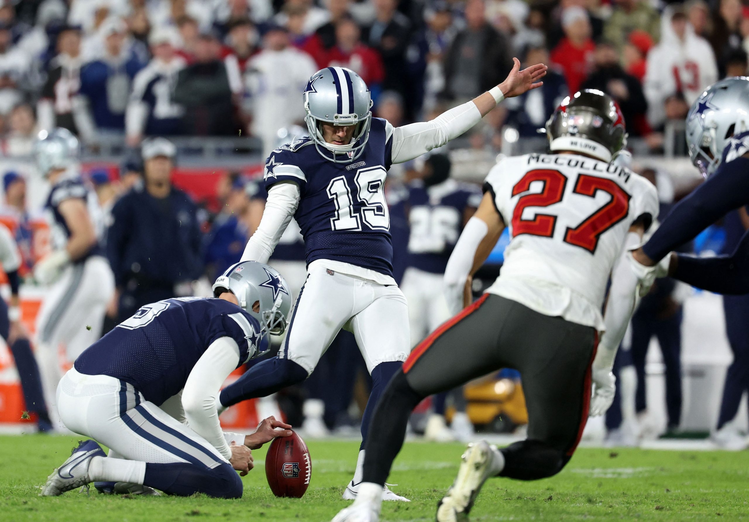 The Cowboys Will Keep Brett Maher After Four Missed Kicks