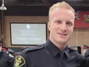OPP CONST. Grzegorz (Greg) Pierzchala, 28, was shot dead while responding to a car in a ditch west of Haggsville, Ontario. December 27, 2022.