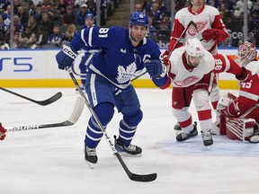 Captain John Tavares will play in his 1,000th NHL game when the Maple Leafs play host to the Washington Capitals on Sunday.