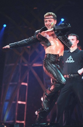 Michael Flatley (pictured) – Lord Of The Dance.
