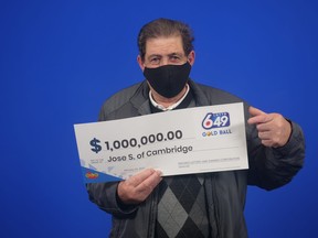 Jose Sousa is a regular lottery player but this is his first big win in four decades.