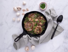 Salisbury Steak with Mushroom Gravy – Mushrooms.ca