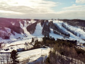 A view of Horseshoe Valley.