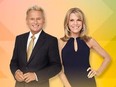 Vanna White and Pat Sajak